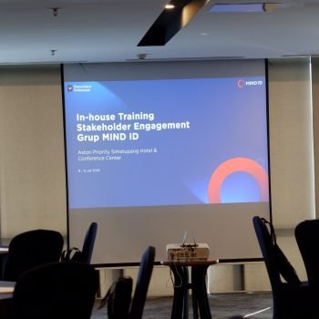Hari Pertama In-house Training Stakeholder Engagement Grup MIND ID 2026: Belajar Membaca Manusia di Balik Peta