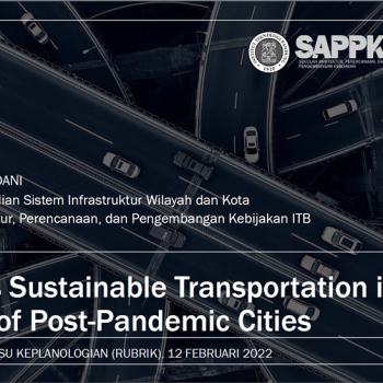 Menuju Transportasi Berkelanjutan pada Era Kota Post-Pandemi