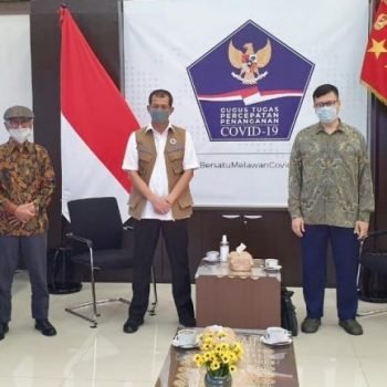 Audiensi Chair IAP2 Indonesia dengan Kepala BNPB Indonesia