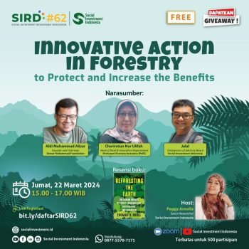 Partisipasi AMF dalam Webinar SIRD, Mengajak Aksi Bersama untuk Pemulihan Hutan